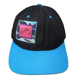 Big Truck Snapback Cap Multicolor One Size Adjustable Embroidered Colorblock